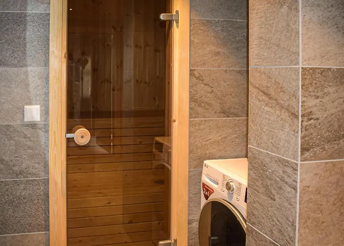 Hébergement de vacances Beautiful In With Sauna Drangedal